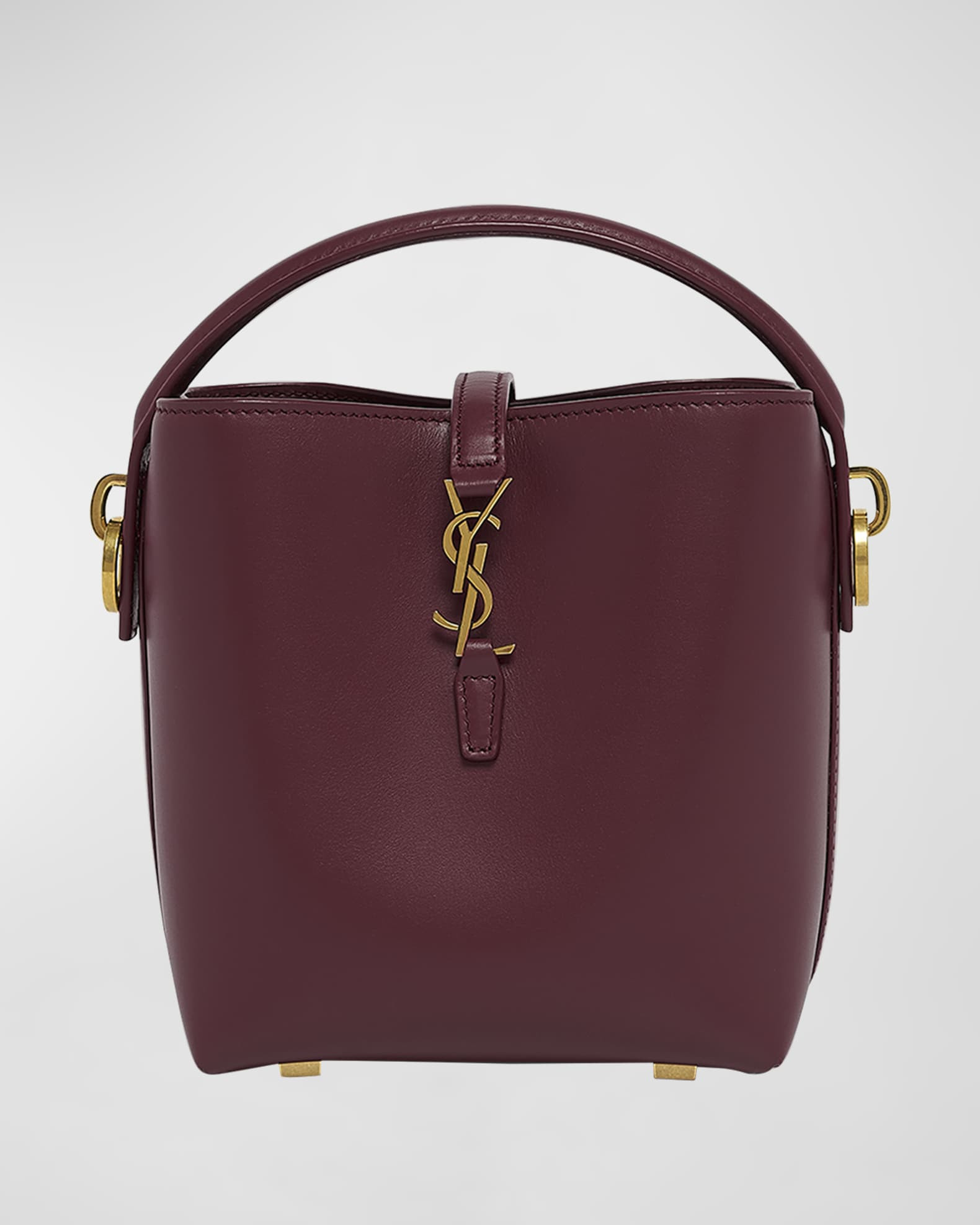 Le 37 Mini YSL Bucket Bag in Smooth Leather | Neiman Marcus