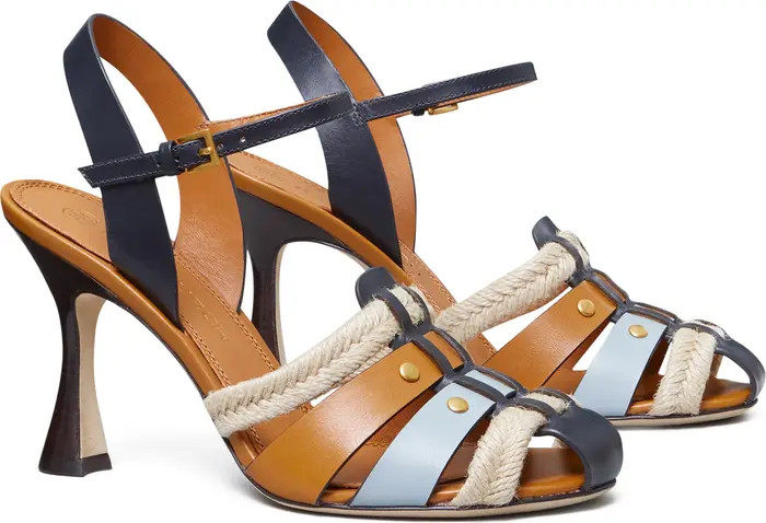 Tory Burch Fisherman Heel Sandal | Nordstrom | Nordstrom