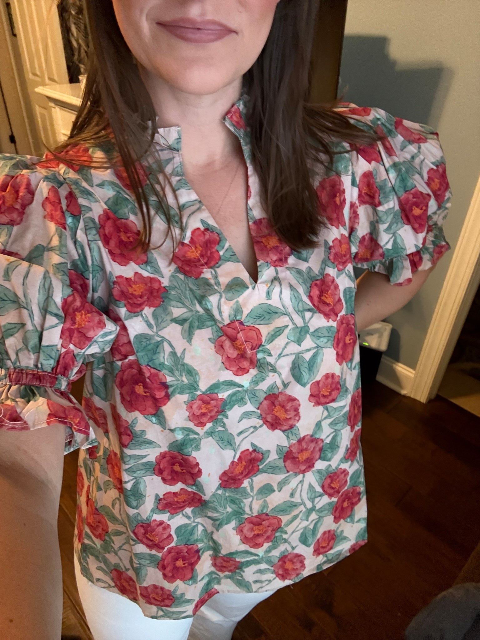 top is from Therapy Boutique in Auburn, AL. Found some similar!! 

#LTKSeasonal #LTKFindsUnder50 #LTKWorkwear
