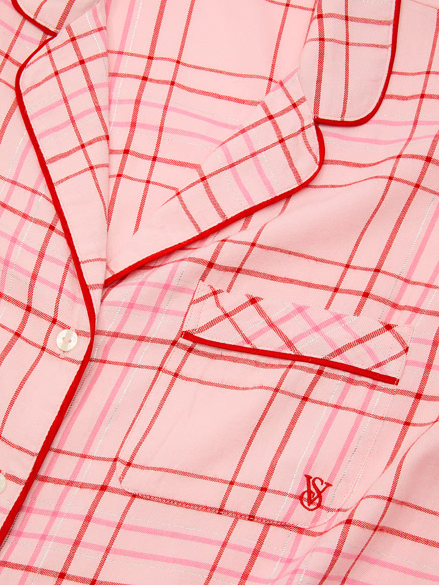 Buy Flannel Long Pajama Set, Print - Order Pajamas Sets online - Victoria's Secret US | Victoria's Secret (US / CA )