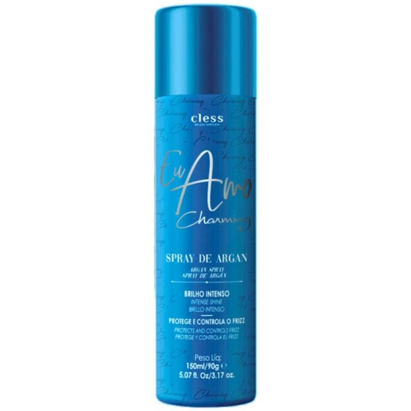 Spray de Brilho Cless Eu Amo Charming Argan 150 Ml | Beleza Na Web (BR)