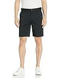 Savane Men's Flat Front Mirco Fiber Short, Black, 32 | Amazon (US)