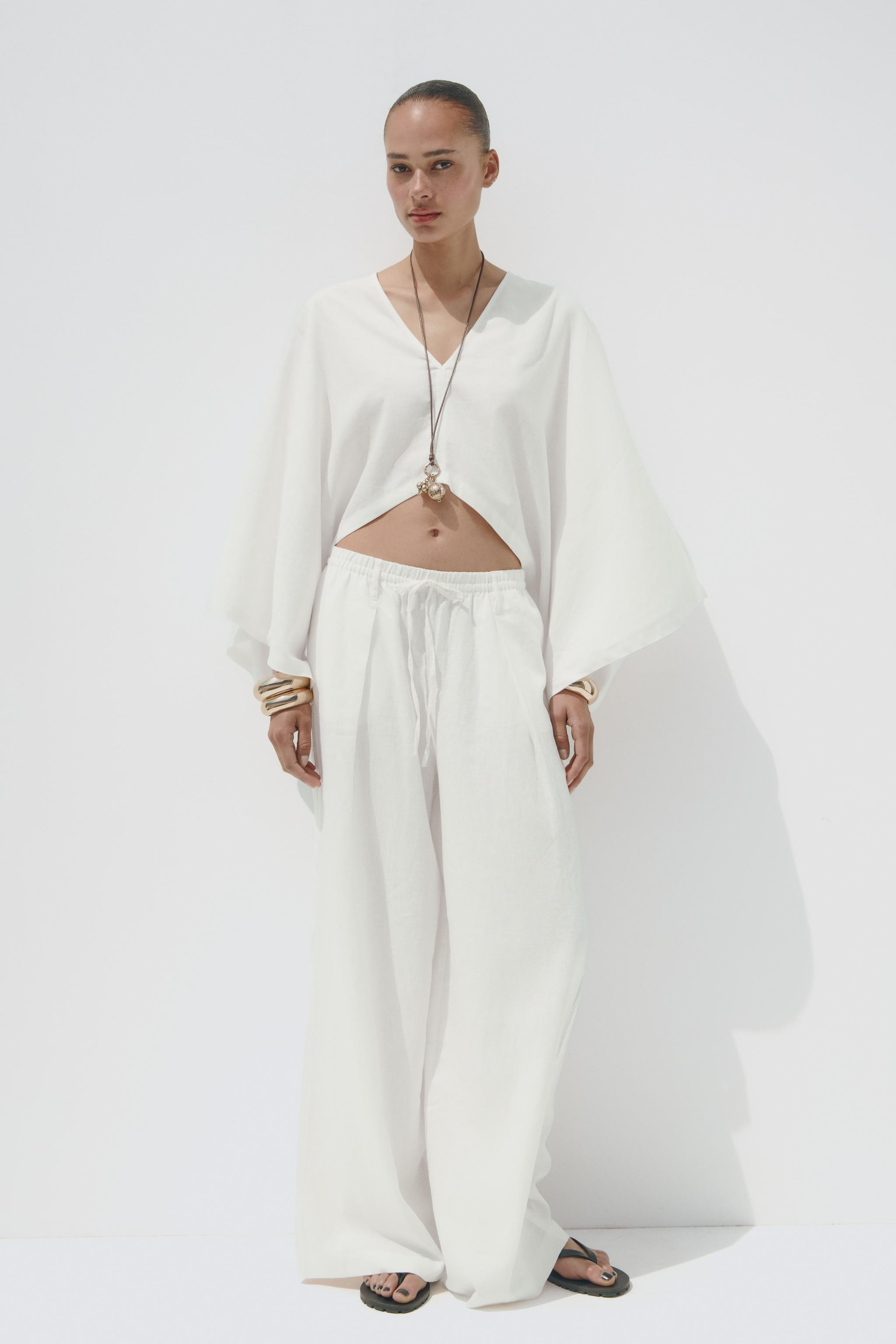 LINEN PANTS | Zara US