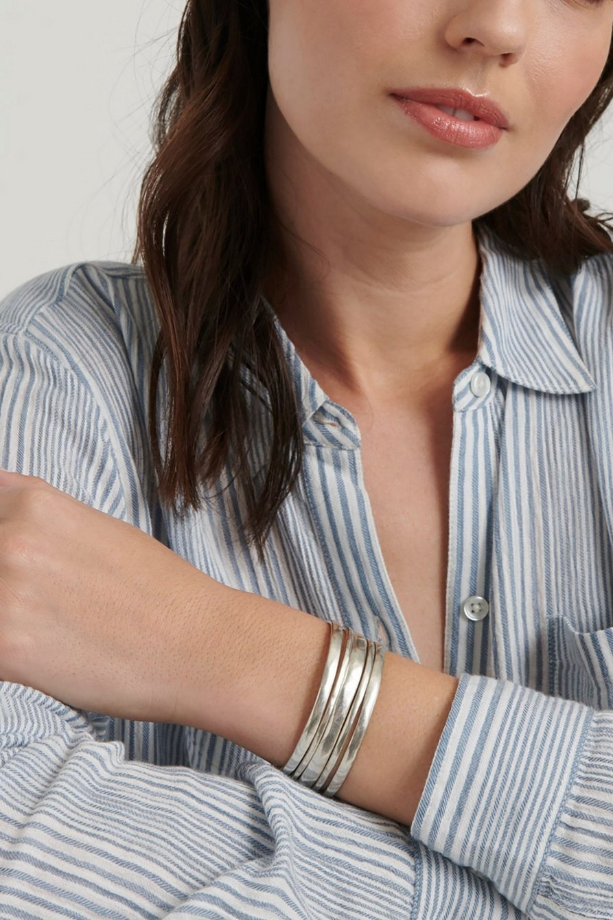 silver cuff bracelet | Lucky Brand