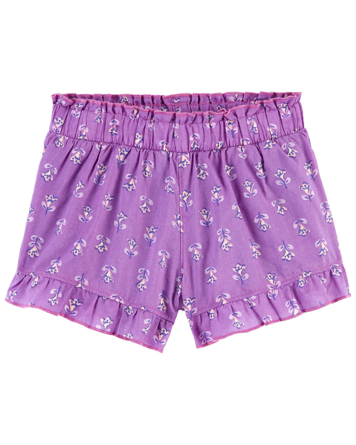 Baby Floral Poplin Shorts | Carter's