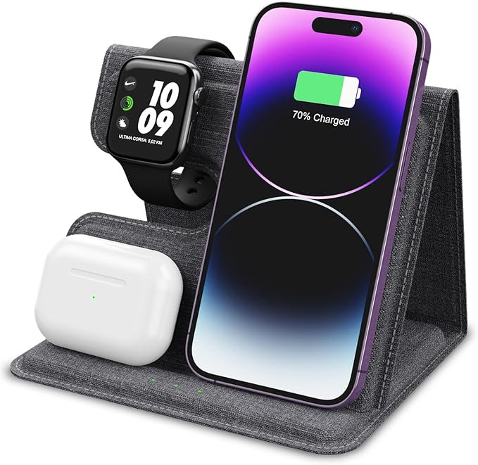 3 in 1 Charging Station for Apple Pr... | Amazon (US)