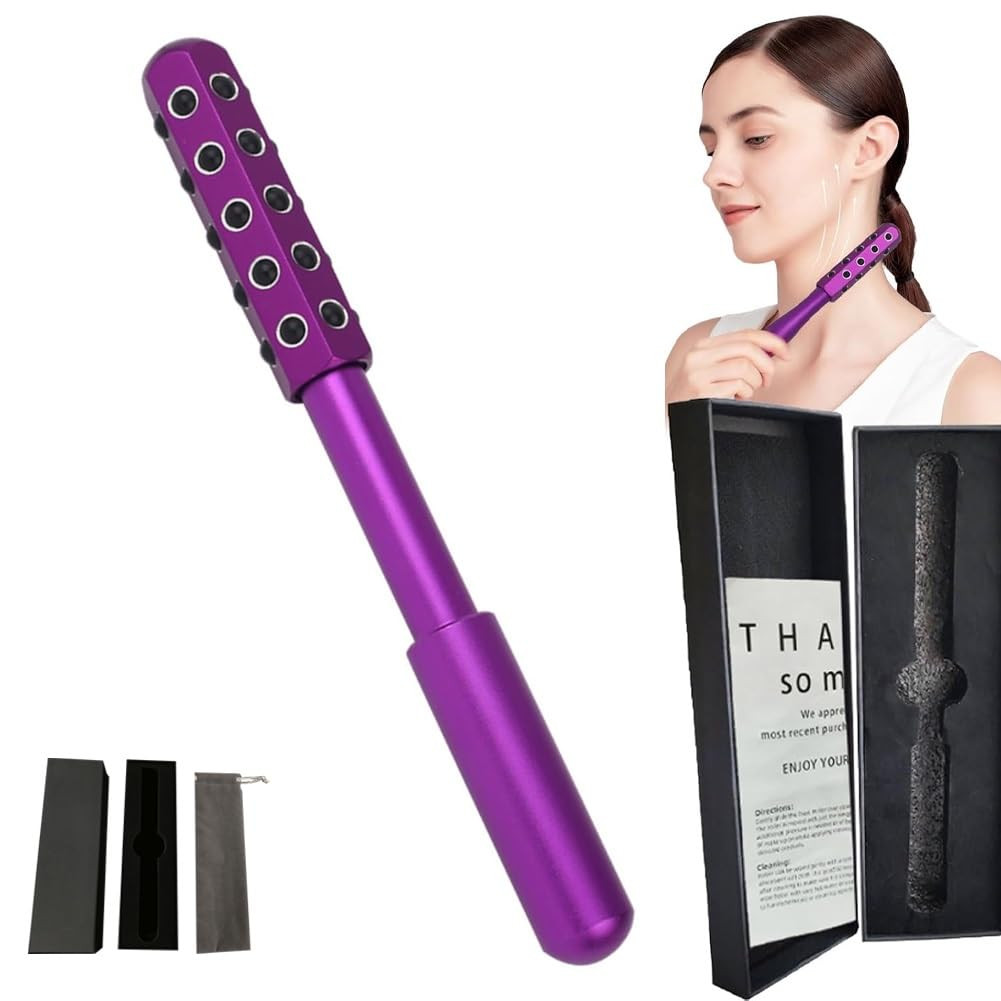 Elarique Beauty Roller – Germanium Stone Face Sculpting Tool, Uplift Facial Massaging Beauty To... | Amazon (US)