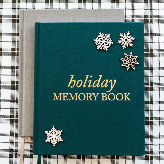 Holiday Memory Book: Christmas Scrapbook Album and Family | Etsy | Etsy (US)
