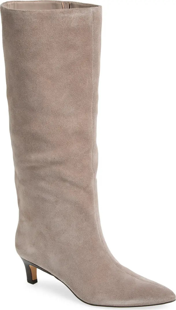 Nordstrom Dauphine Kitten Heel Knee High Boot (Women) | Nordstrom | Nordstrom