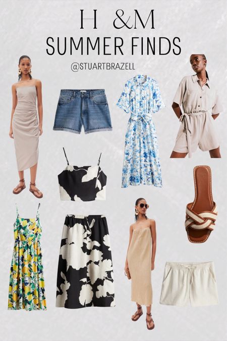 Summer fashion finds from H&M, summer outfit ideas, summer style 

#LTKFindsUnder50 #LTKStyleTip #LTKFindsUnder100