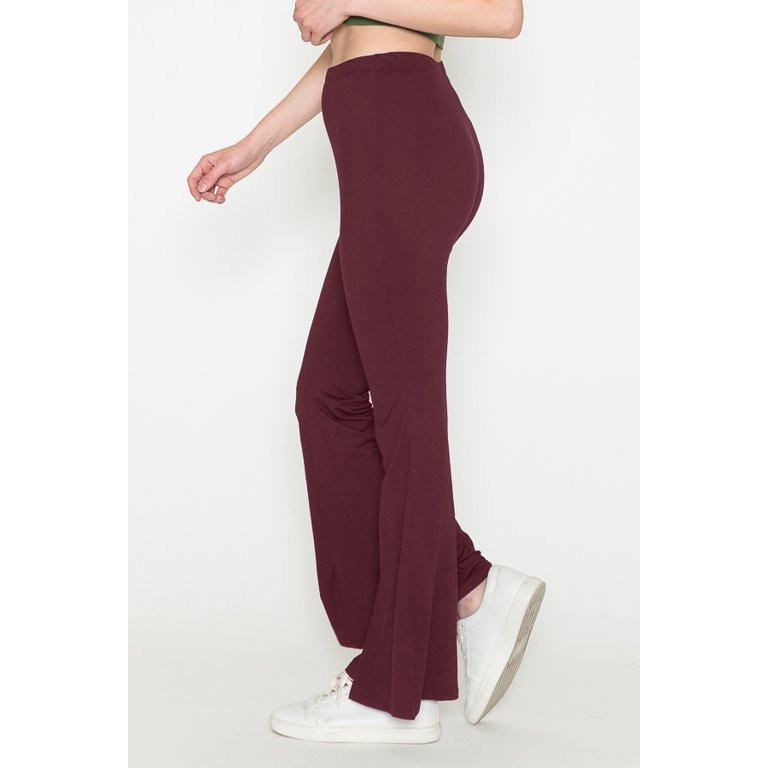 Women High Waist Pants Bell Bottom Flare Trousers Leggings | Walmart (US)
