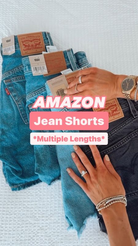 ✨Jean Shorts at any length!

✨Create countless outfits this spring and summer with these jeans shorts. Try pairing with t-shirts, tanks, button downs or lightweight sweaters. 

✨I’m wearing my true to size in each, however size up for a looser fit or if need more room in the hips/thighs.

#jeanshorts #jeans #jeanslovers 

#LTKFindsUnder50 

#LTKVideo #LTKSaleAlert #LTKStyleTip