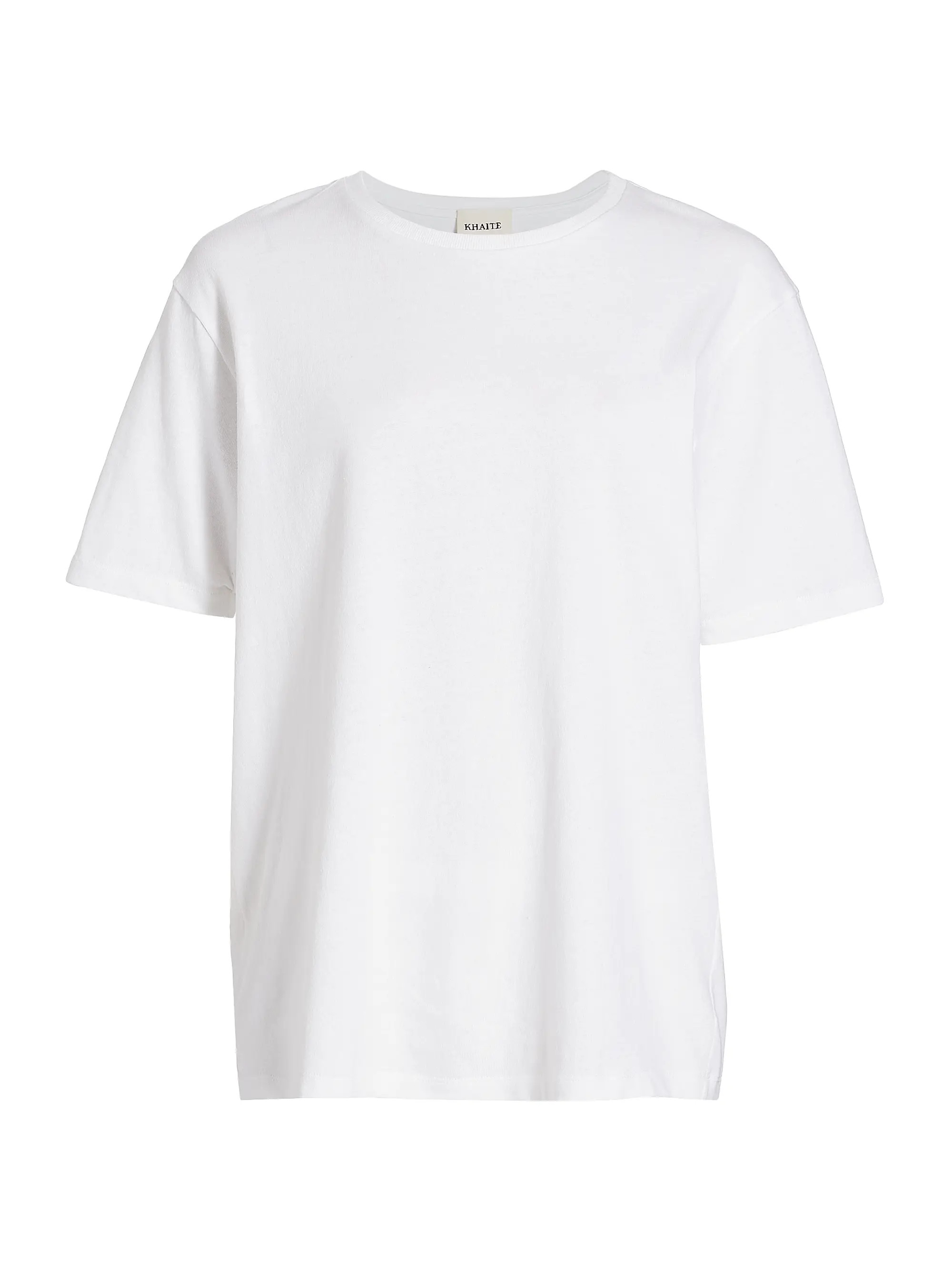 Khaite Mae Short-Sleeve T-Shirt | Saks Fifth Avenue | Saks Fifth Avenue