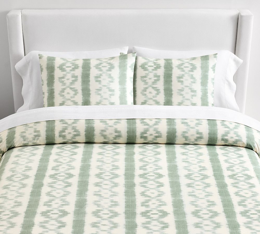 Skylar Ikat Duvet Cover | Pottery Barn (US)
