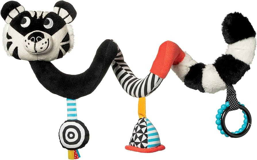 Manhattan Toy Wimmer Ferguson Tiger Spiral Crib and Travel Toy for Baby with Rattle, Discovery Mi... | Amazon (US)