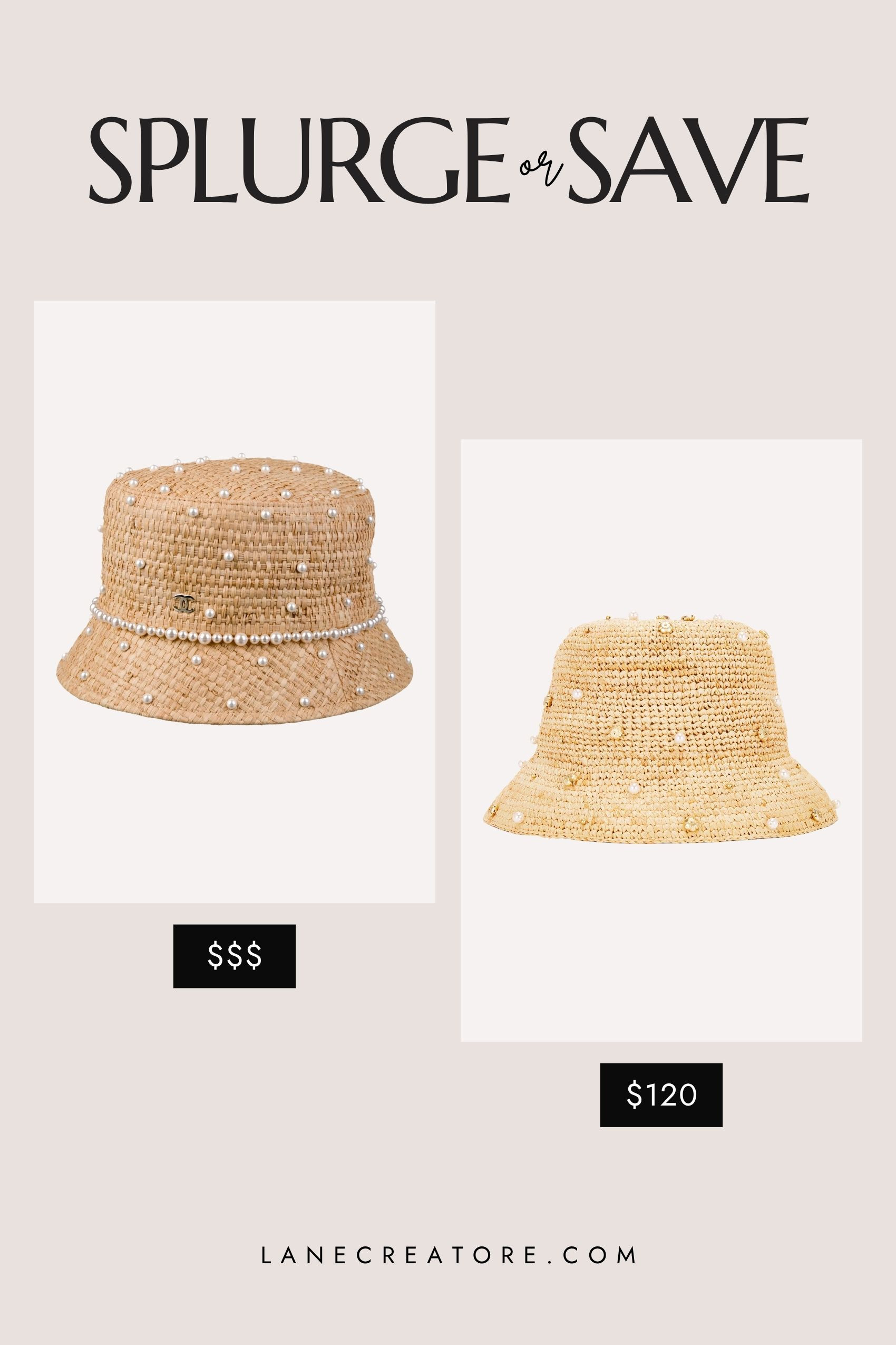 Chanel Pearl Bucket Hat Dupe. Splurge or save? 💫

.
.
.
Tags:
chanel dupe. chanel bucket hat dupe. chanel pearl raffia bucket hat dupe. chanel pearl hat dupe. chanel beach hat dupe. chanel straw hat dupe. chanel hat dupe. chanel inspired hat. chanel inspired accessories. pearl bucket hat. embellished raffia hat. beaded bucket hat. straw bucket hat. beach hat. resort accessories. vacation hat. summer hat. raffia hat. luxury beach accessories.