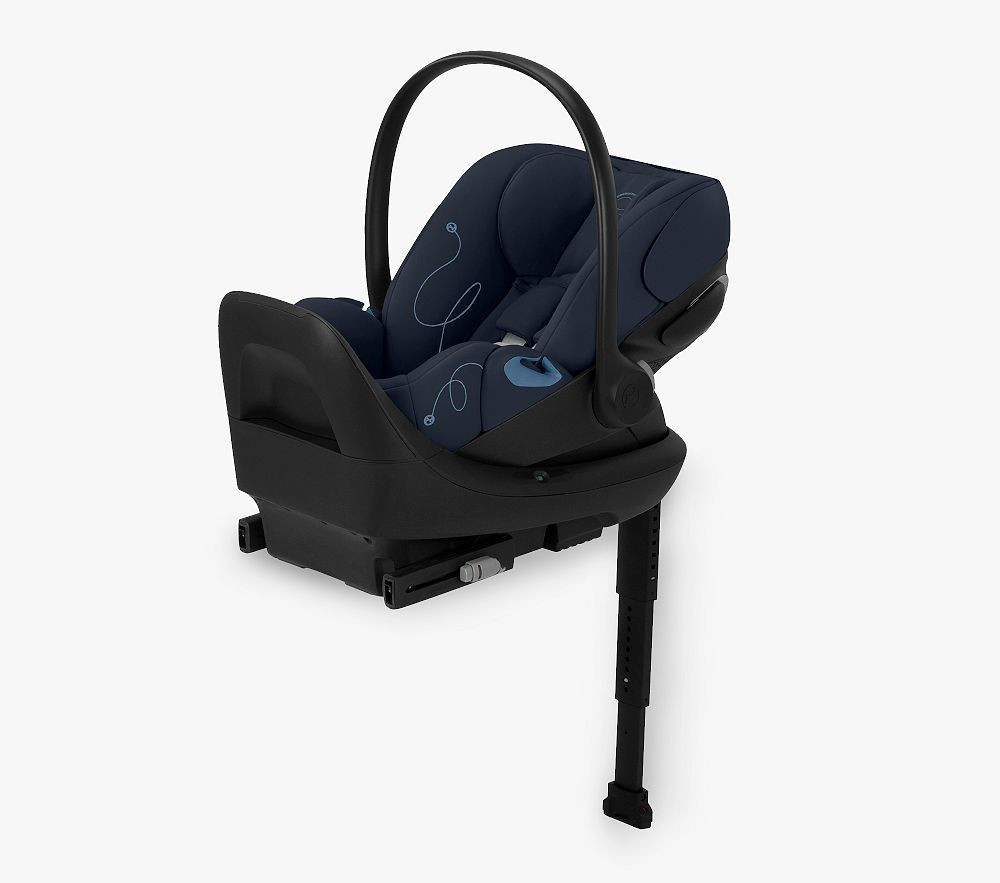Cybex Cloud G Lux Comfort Extend Infant Car Seat - Ocean Blue | Pottery Barn Kids