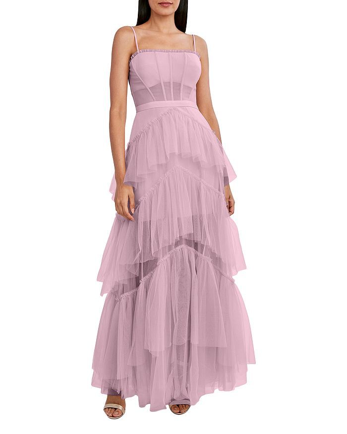 BCBGMAXAZRIA Tulle Corset Essential Gown Women - Bloomingdale's | Bloomingdale's (US)