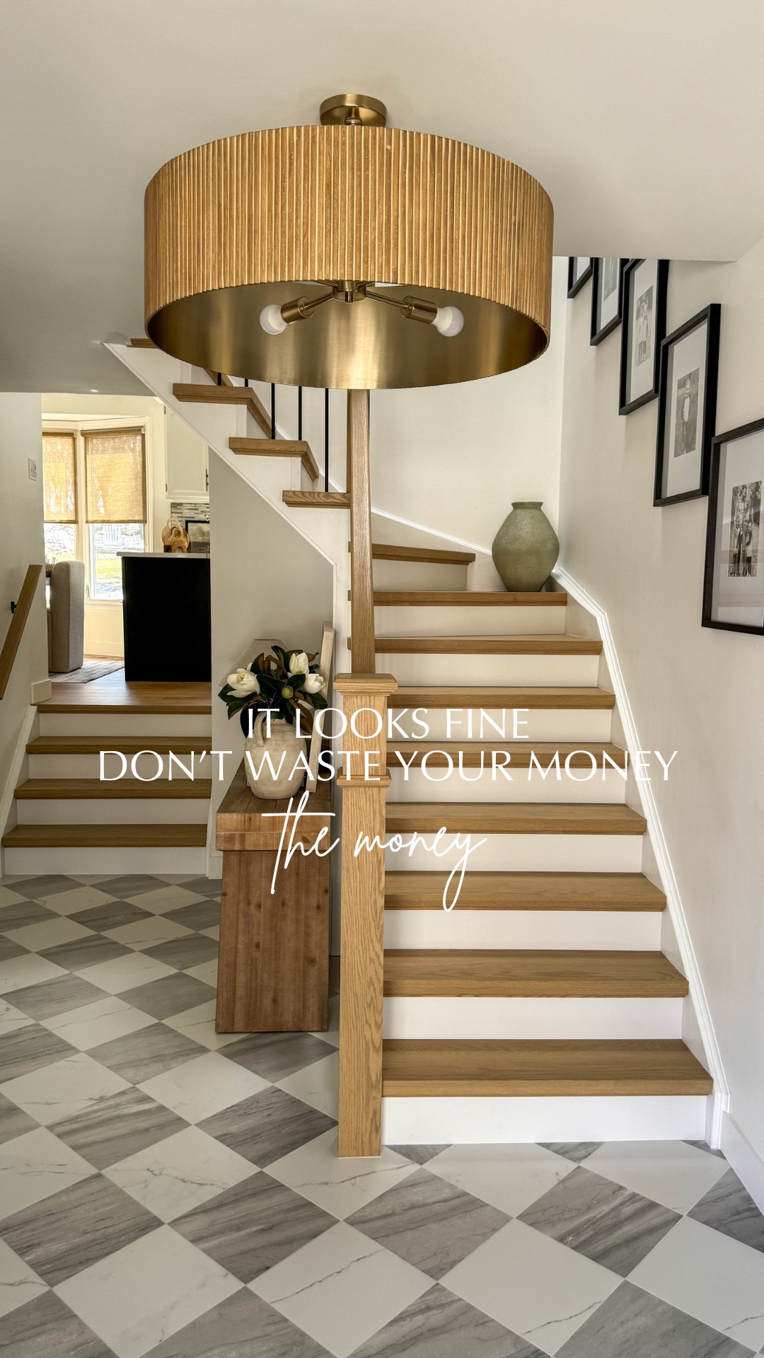 Worth it💰

I am so in love with this change. I lived with that old carpet and linoleum for too long.🙃No regrets! I knew I wanted harlequin flooring in the foyer (once a dream, now a reality). It makes a statement but is such a timeless design. The foyer is the first thing you see when entering our home, and I really wanted it to have a WOW factor. Do you think I achieved that?

#foyer #consoletable #chandelier #foyerdecor #homedecor #decor

#LTKHome