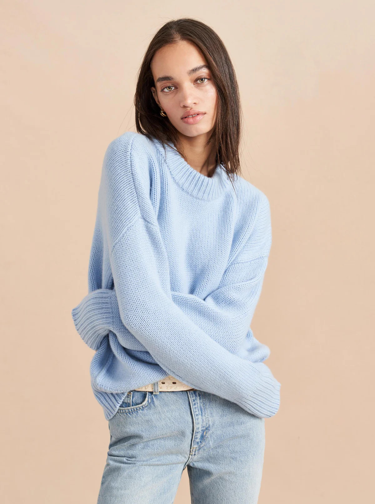 Solid Marin Sweater | La Ligne