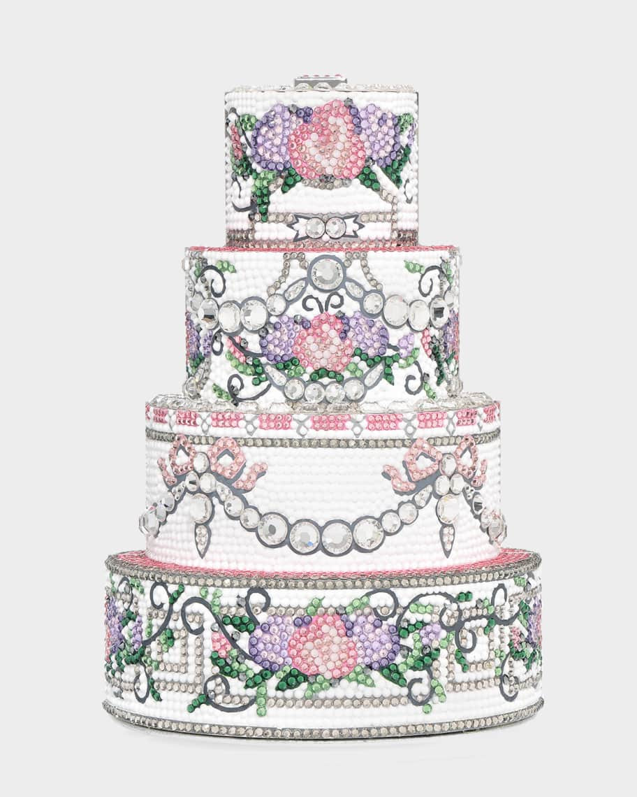 Judith Leiber Couture Tie The Knot Tiered Cake Clutch Bag | Neiman Marcus