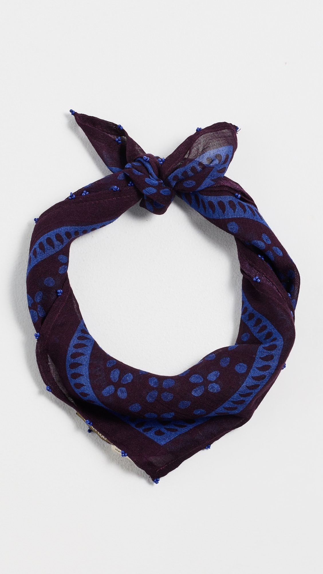 Beaded Floral Bandana | Shopbop
