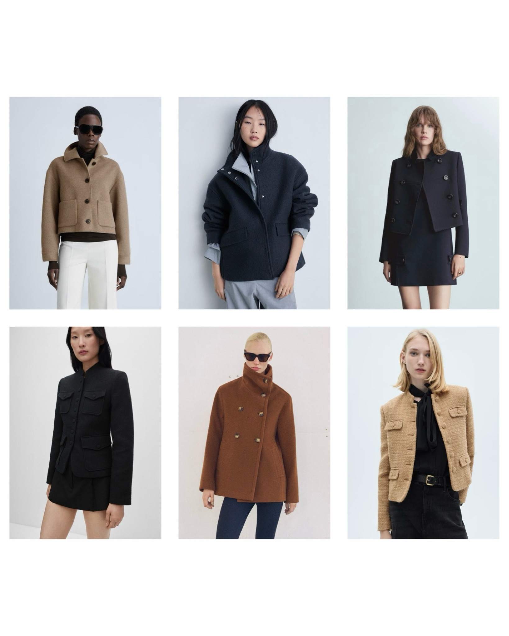 Jackets to layer and love 🤎

#croppedjacket #militaryjacket #wooljacket #peacoat #tweed

#LTKStyleTip #LTKFindsUnder100 #LTKSeasonal