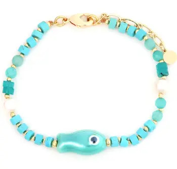 Turquoise & Freshwater Pearl Bracelet | Nordstrom