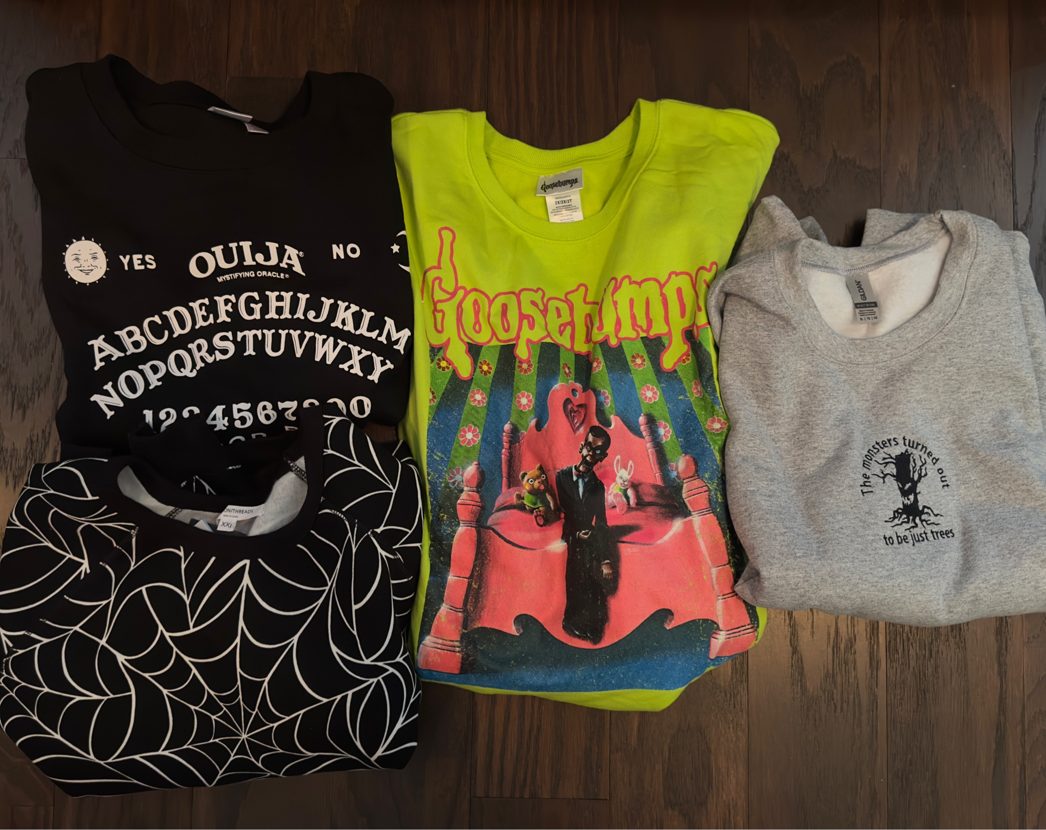 Gotta have sweatshirts! Check out the #tswift lyrics if you really want to lean into your Halloween era 🎃 #halloween #halloweenera #spookyseason 

#LTKunder50 #LTKstyletip #LTKSeasonal