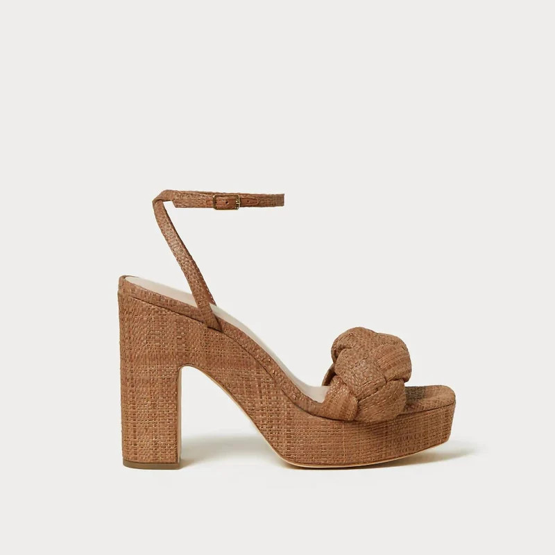 Loeffler Randall Women's Fae Platform Heeled Sandal In Brown - Brown - 8.5 | Verishop
