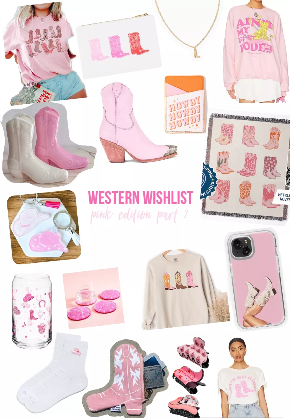 Brayden Western Boot in Rose curated on LTK