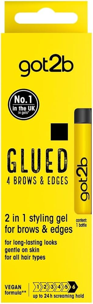 got2b Glued 4 Brows & Edges Gel 2 in 1 16ml, Screaming Hold Brow Gel, klares Augenbrauengel f\u00... | Amazon (DE)