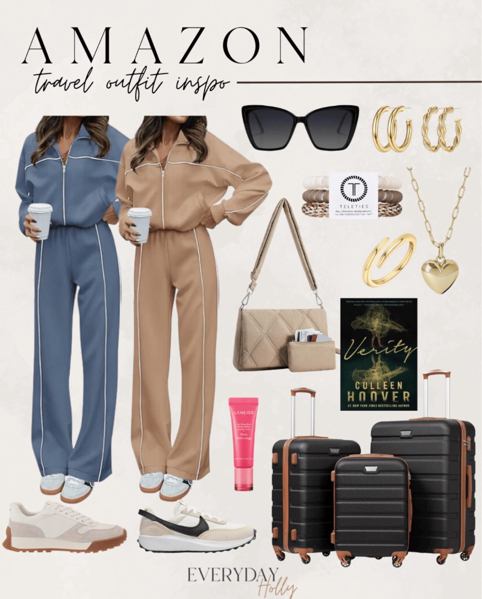 Airport Outfit Ideas

Airport outfit  travel outfit  tracksuit  luggage  book recommendations  travel bag  early fall fashion  elevated casual  capsule wardrobe  everyday wear  petite  petite friendly  EverydayHolly

#LTKStyleTip #LTKTravel
