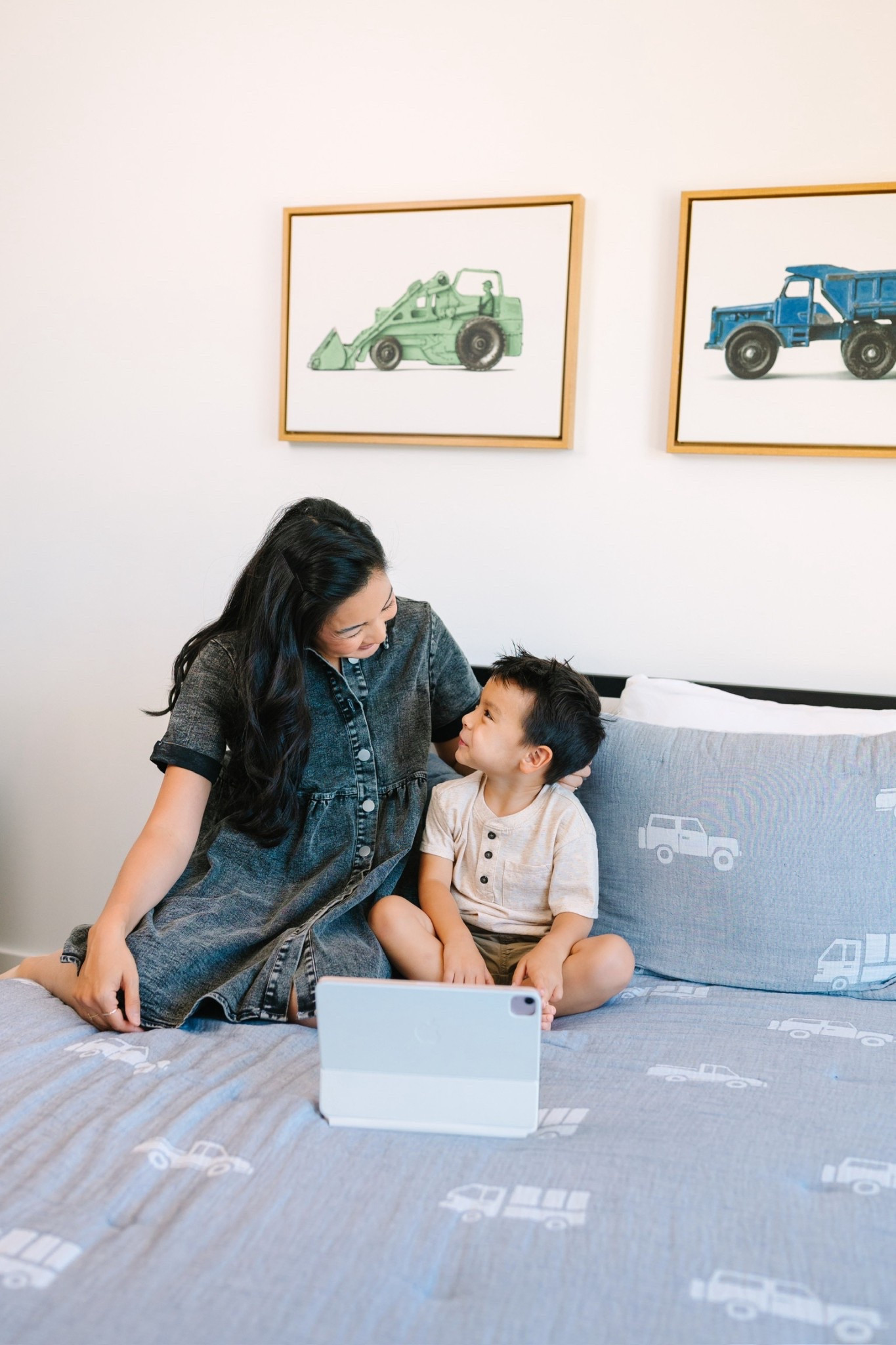 Denim days & dump trucks 🚜💙 Making memories in the little moments that matter most.

#LTKKids #LTKHome #LTKStyleTip