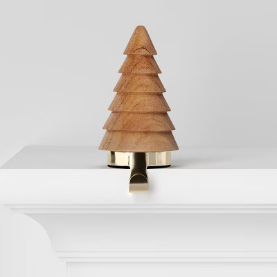 Christmas Wood Tree Stocking Holder - Wondershop™ | Target