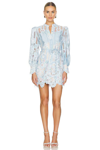 ELLIATT Jetsetter Dress in Sky Blue White from Revolve.com | Revolve Clothing (Global)