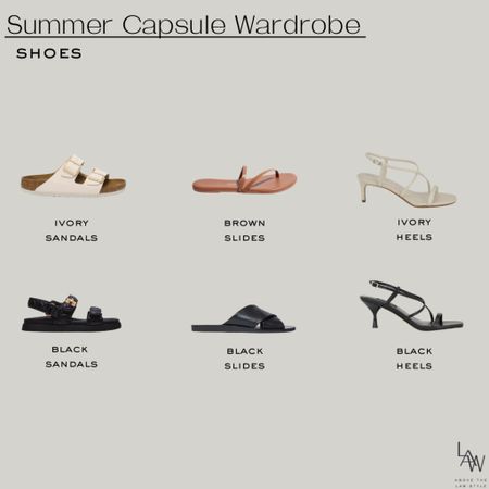 Summer Capsule: Shoes

#LTKshoecrush #LTKfindsunder100 #LTKfindsunder50
