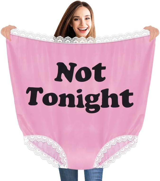 Granny Panties Gag Gifts for Women Funny Oversized Novelty Prank Underwear Christmas and Hallowee... | Amazon (US)