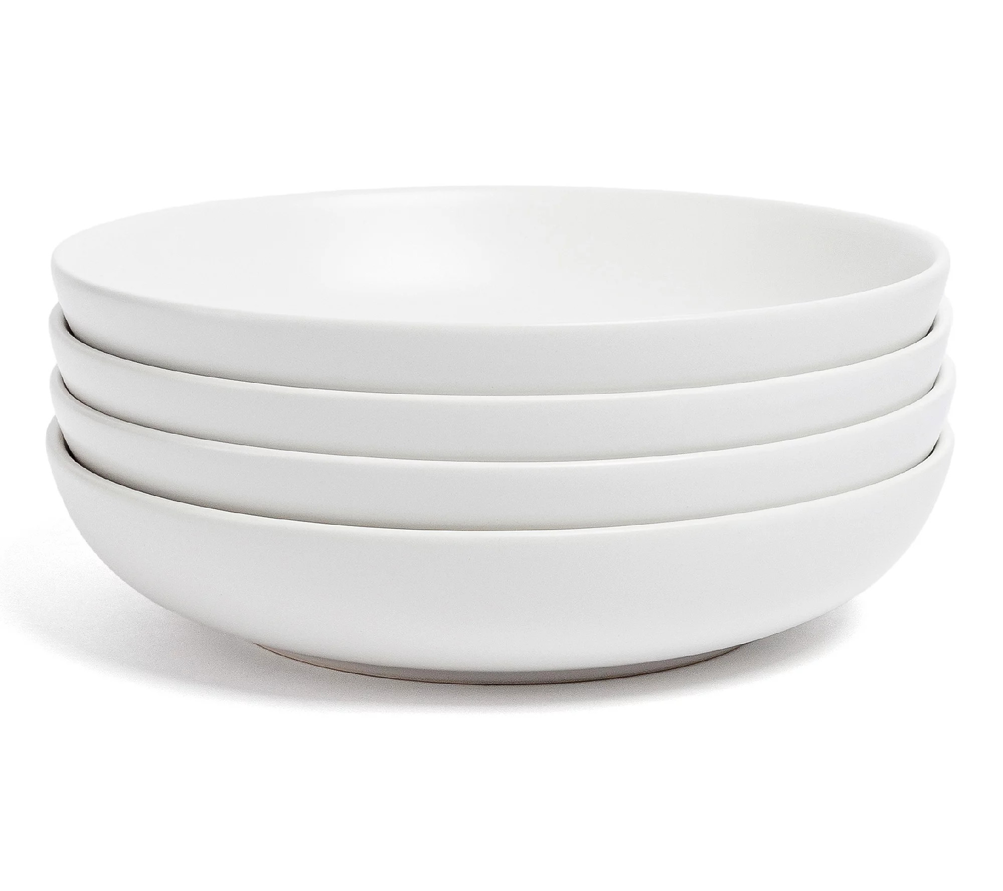 over&back Coupe 30oz Semi-Matte Stoneware Dinne r Bowls | QVC