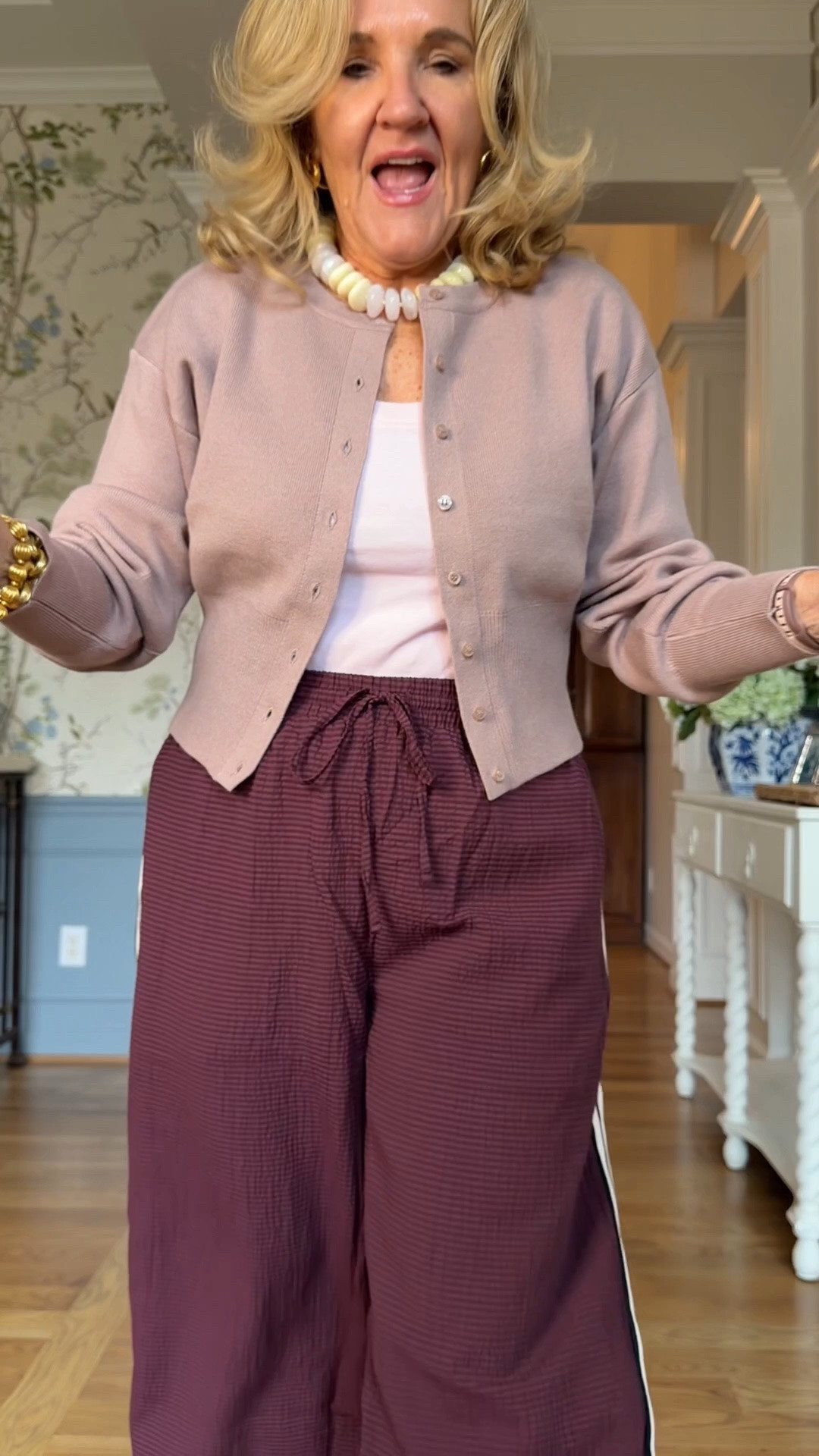 The pre-fall sale at Anthropologie is live! 
I’m wearing my regular size in all. 
Sweater pants med petite 
Cardigan medium 
Track pants medium  
Striped cardigan medium it’s quite fitted
Striped mock neck med but I’d recommend sizing up 
Colette jeans 29 reg but recommend sizing up  
Paige anessa jeans 31 reg 
Blue dress med petite I could do the med also and it’d be full length. 
Striped boatneck tee medium and it’s tunic length

#LTKOver40 #LTKSaleAlert #LTKSeasonal

#LTKSaleAlert #LTKOver40 #LTKSeasonal