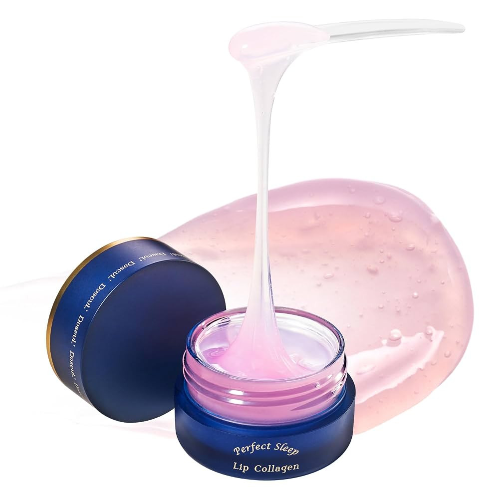 Perfect Sleep Lip Collagen 0.52fl.oz, Intensive Collagen Lip Sleeping Mask Infused with Peptides,... | Amazon (US)