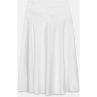 Zara - Voluminous Midi Skirt - White - L - Woman | Zara UK