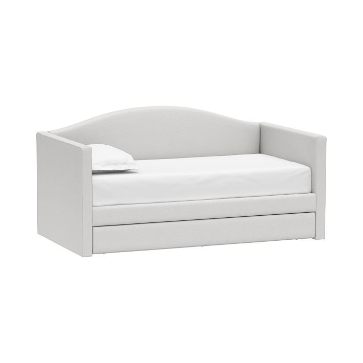 Carter Camelback Upholstered Daybed | Pottery Barn Teen