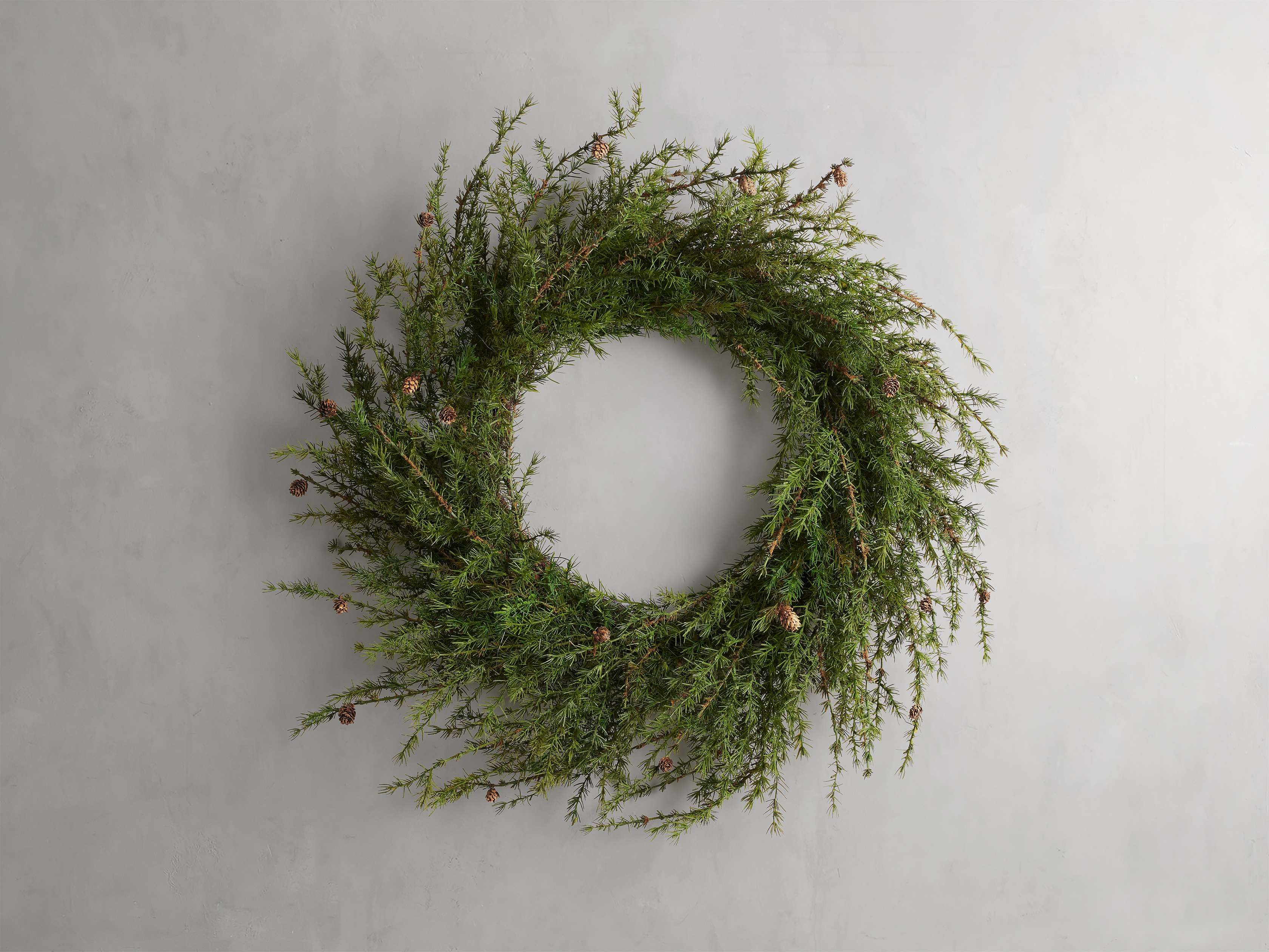 Faux Pine Wreath | Arhaus