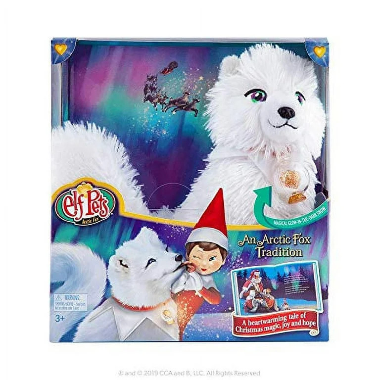 The Elf on the Shelf Elf Pets Arctic Fox includes Plush Fox Cub Set with Magical Snow Globe & Sto... | Walmart (US)
