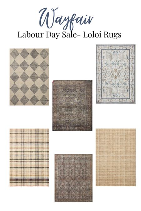 Wayday Labour Day sale on Loloi rugs!  

#LTKSale #LTKhome