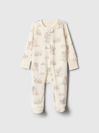Baby First Favorites Supima® Footed One-Piece | Gap (US)