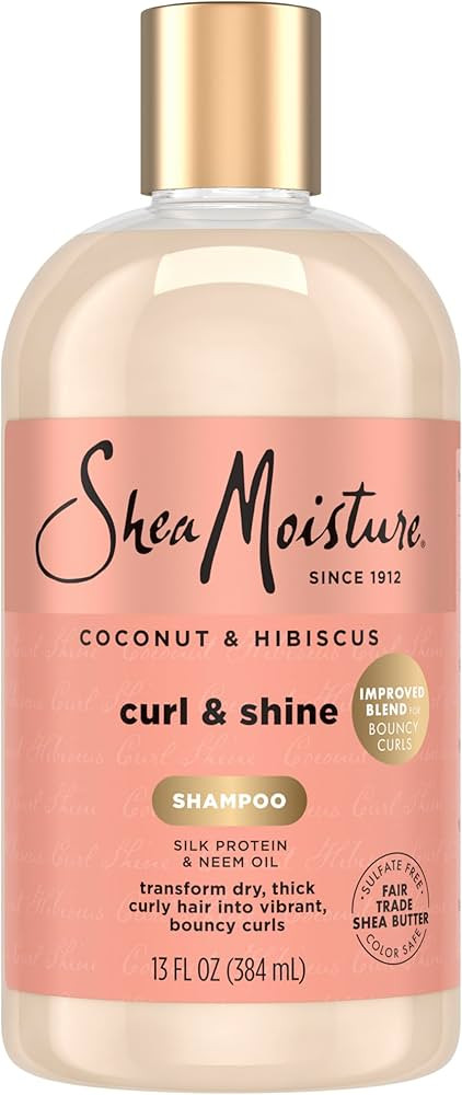 Shea Moisture Coconut and Hibiscus Curl/Shine Shampoo 384 ml | Amazon (UK)