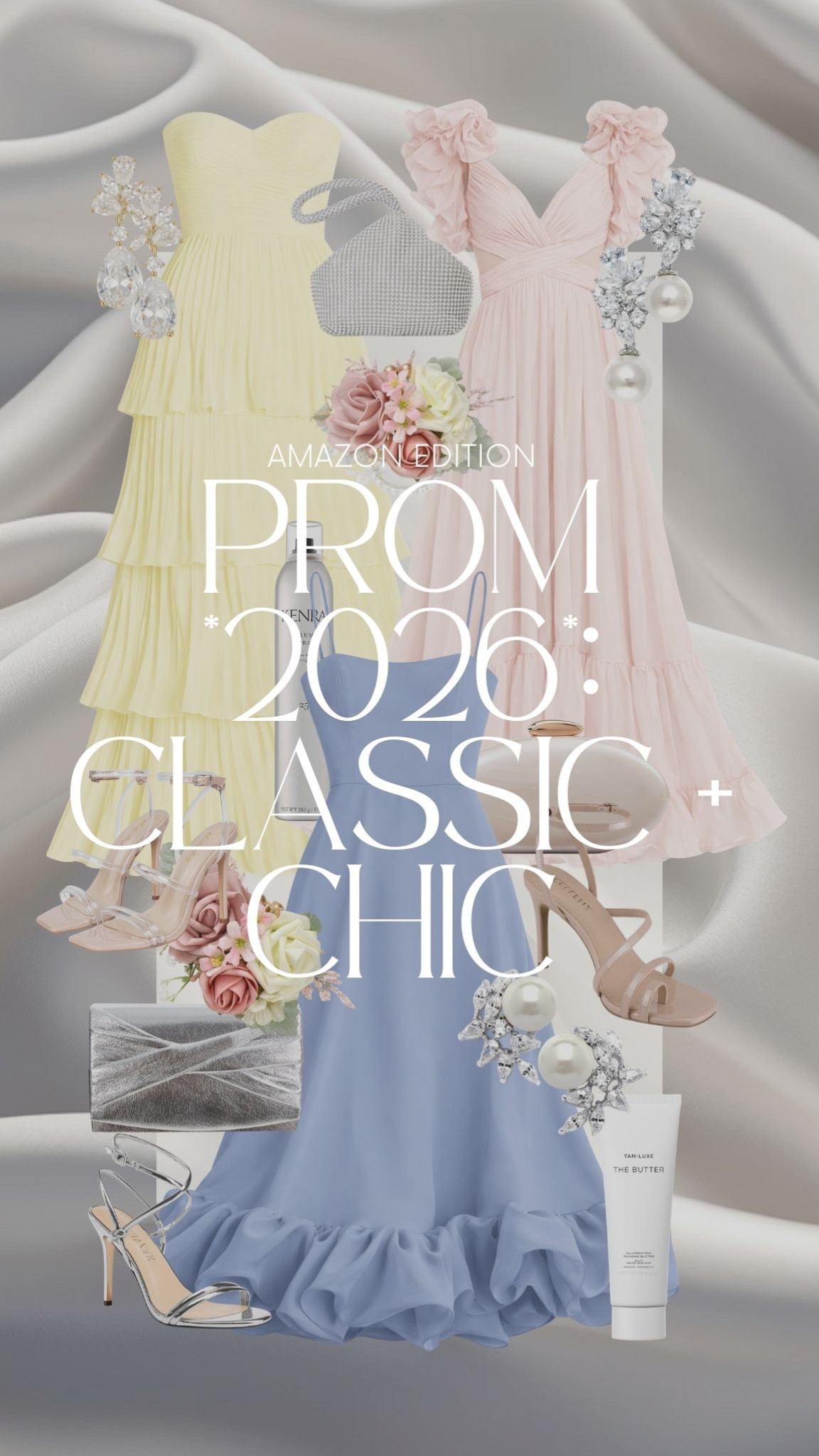 Some of the most elegant prom dresses and accessories I’ve found for 2026. These pieces are timeless, polished, and perfect for a classic prom look.

#LTKgrwm #LTKSeasonal #LTKBeauty