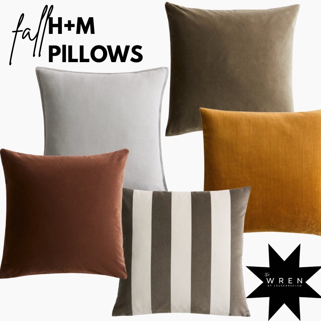 H+M fall pillows!!

#LTKSeasonal #LTKHome